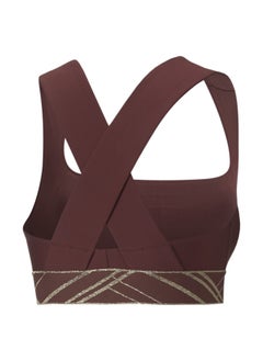 PUMA Mid Impact Deco Glam Womens Training Bra  - Image 2