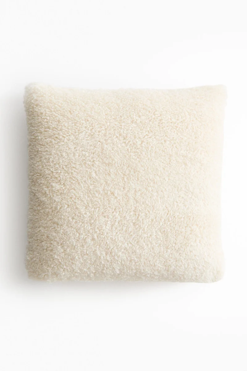 H&M Teddy cushion cover