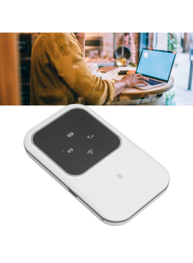 SYOSI 4G LTE WiFi Mobile Hotspot, 3G 4G LTE Mobile WiFi Mobile Router, with SIM Slot High Speed Pocket WiFi Router Connect up to 10 Devices, 2400mAh Battery, for Car Outdoor Travel - Image 5