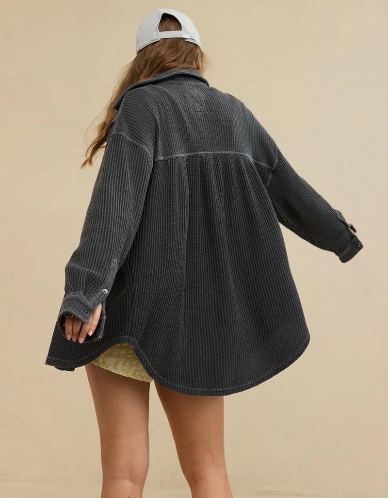 Aerie Aerie Anytime Fave Waffle Shirt