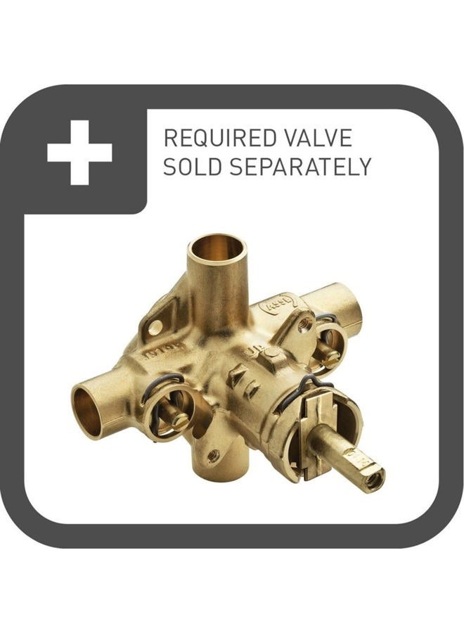 MOEN T8342EP15CBN Commercial M-Dura Posi-Temp Shower Trim Kit without Valve, 1.5-gpm, Classic Brushed Nickel - Image 3