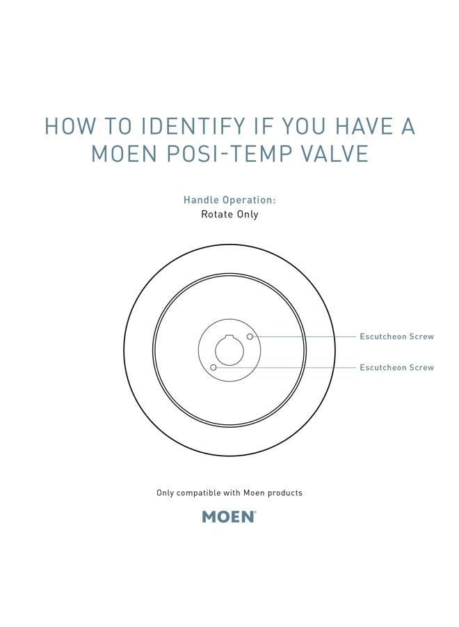 MOEN T8342EP15CBN Commercial M-Dura Posi-Temp Shower Trim Kit without Valve, 1.5-gpm, Classic Brushed Nickel - Image 4