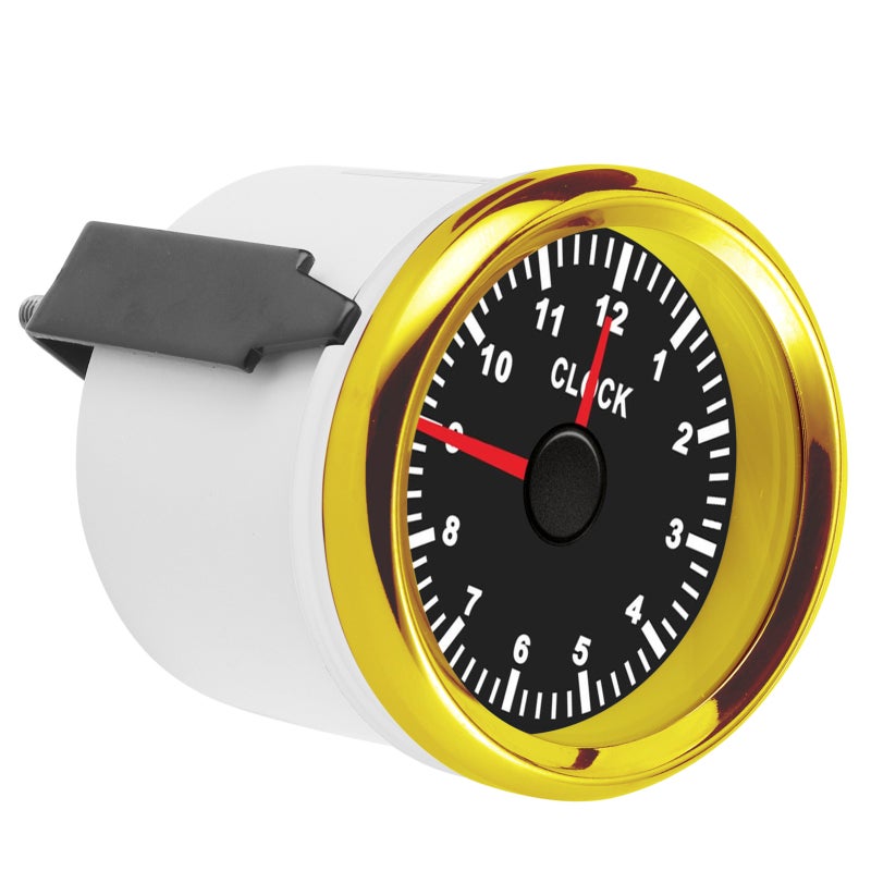 Universal Hour Meter: 12V/24V IP67 Waterproof Gauge - 316L Stainless Steel Front Cover Ring Anti-Fog Curved Glass for Marine Boat Yacht RV Automotive Motorcycle Vehicle Engine - Image 4