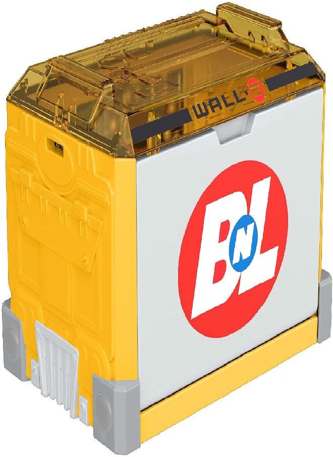 Mattel Games - Disney Pixar Minis Stackable Stories Wall-E Garage Toy, Detailed Movie Scene Case with 2 Mini Figures, Play & Display Platform, EVE & Wall-E, Collector Gift Ages 3 Years & Up - Image 1