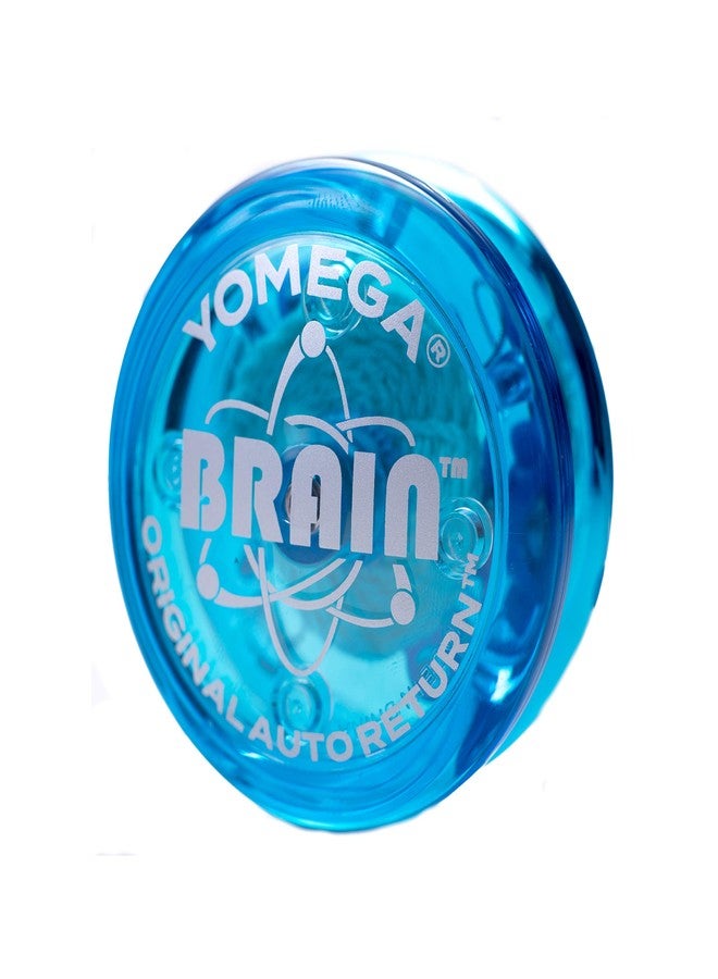 Yomega 2 Legendary Spinners The Original Yoyo with A Brain and Fireball Transaxle Yo-Yo for All Level String Trick Play + 5 Extra Strings (Fireball Red-Brain Blue) - Image 3