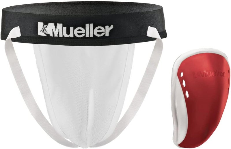 Mueller داعم رياضي للرجال مع كوب فليكس شيلد، جوكستراپ للبالغين للرياضة - Image 4