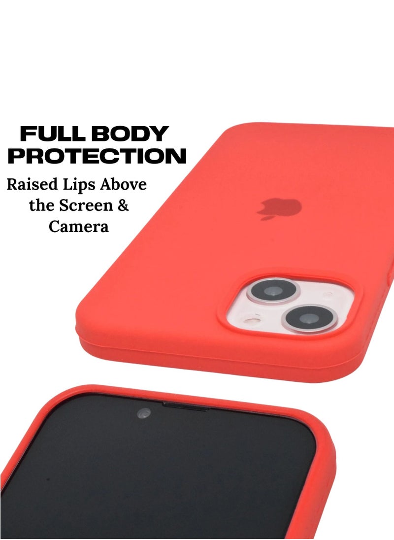 BORTONY - iPhone 13 Case Liquid Silicone Anti Scratch Anti Fingerprint Soft Silky Touch Shockproof Protective Cover for Apple iPhone 13 - Image 1