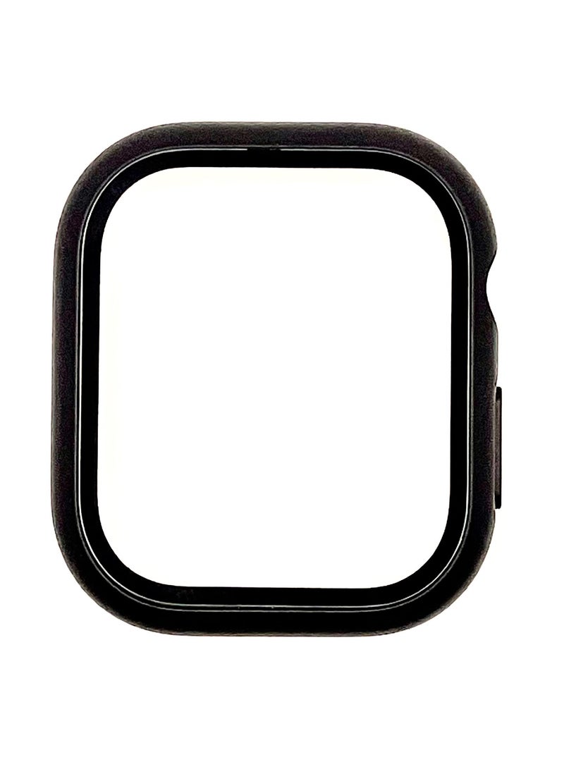 APPLE I WATCH CASE WITH GLASS S10 46 MM - BLACK