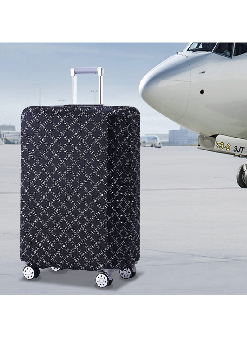 SYOSI Washable Luggage Cover for 26-28 Inch Suitcases, Anti-scratch Suitcase Protector, Keep Your Luggage Looking New  - Image 4