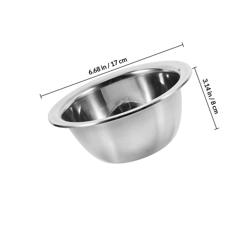 Stainless Steel Mixing Bowl 17cm Kitchen Prep Container Salad Serving Bowl for Cooking Baking - Image 3