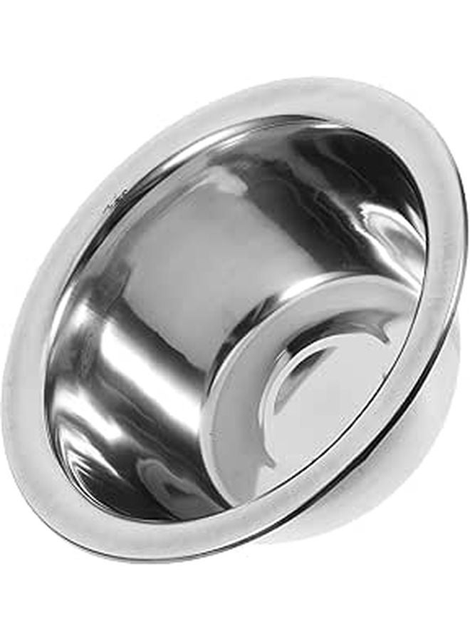 Stainless Steel Mixing Bowl 17cm Kitchen Prep Container Salad Serving Bowl for Cooking Baking - Image 1