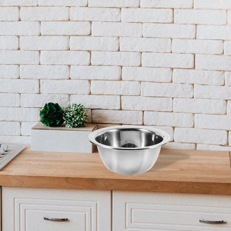 Stainless Steel Mixing Bowl 17cm Kitchen Prep Container Salad Serving Bowl for Cooking Baking - Image 5