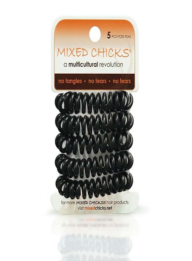 Mixed Chicks Spring Bands, Solid Black