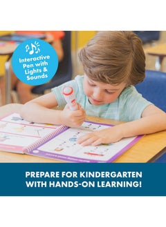 Educational Insights Hot Dots Let'S Learn Kindergarten Reading - Learn Spelling & Reading Workbook With Interactive Pen, Ages 5+  - Image 2