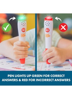Educational Insights Hot Dots Let'S Learn Kindergarten Reading - Learn Spelling & Reading Workbook With Interactive Pen, Ages 5+  - Image 3