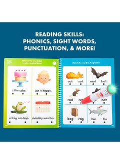 Educational Insights Hot Dots Let'S Learn Kindergarten Reading - Learn Spelling & Reading Workbook With Interactive Pen, Ages 5+  - Image 4