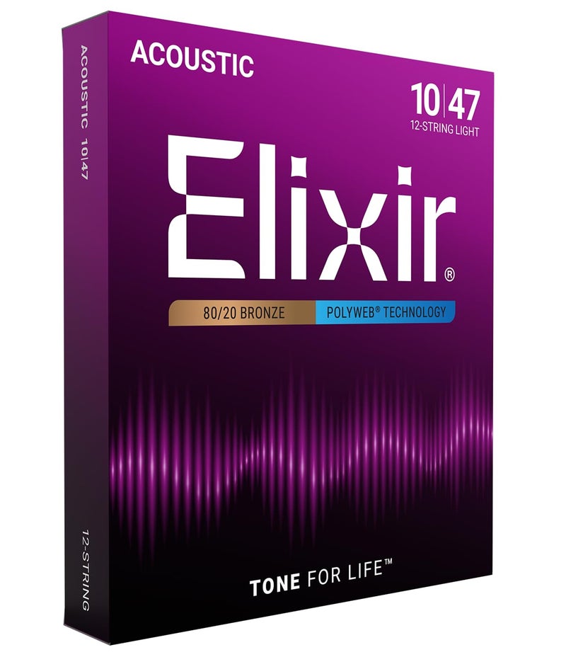 Elixir 11150 Elixir Poly Acous 12-Stg Lite - Image 1