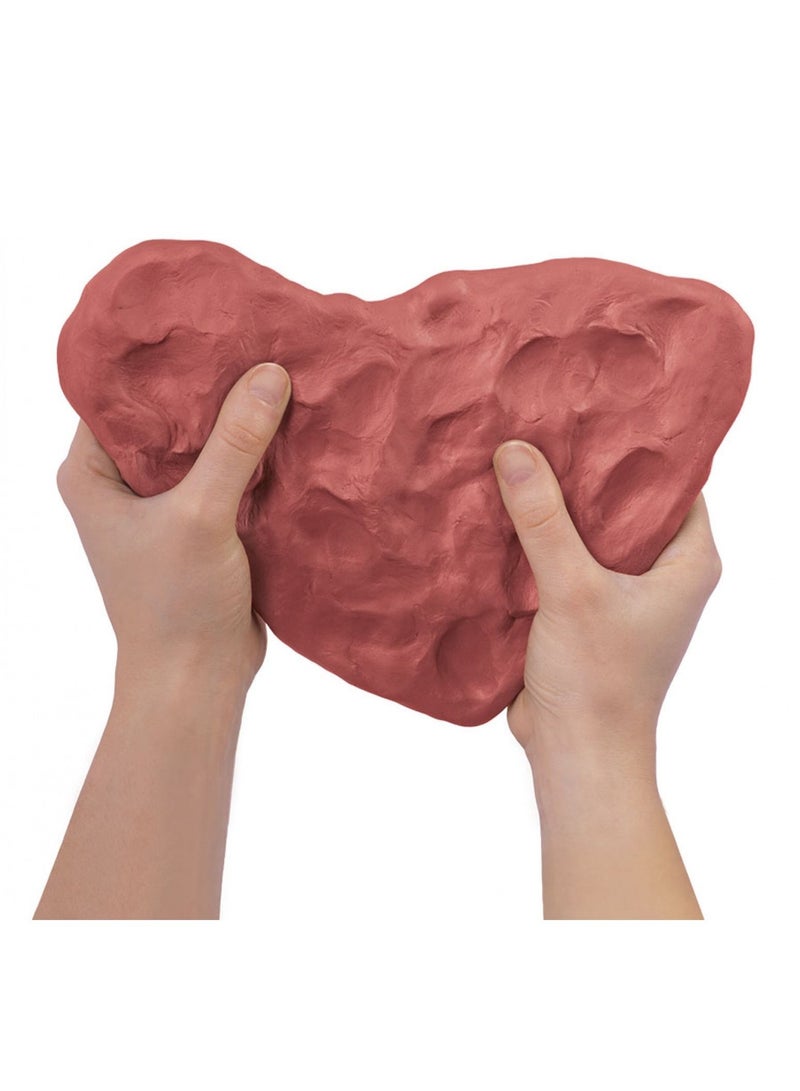 JOVI 6-Piece Air Dry Modelling Clay 250gm Terracotta Brown - Image 2