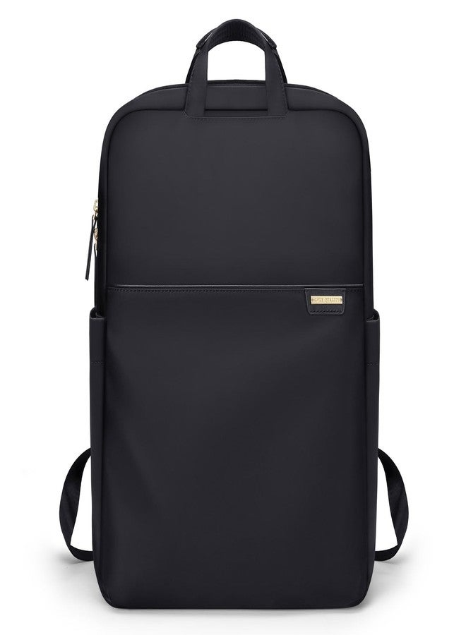 GOLF QUALITY Slim Laptop Backpack for Women Lightweight Business Commuting Backpack for Women Men,Fit 17.3 Inch, Black, 16 Inch, Daypack Backpacks - Image 1