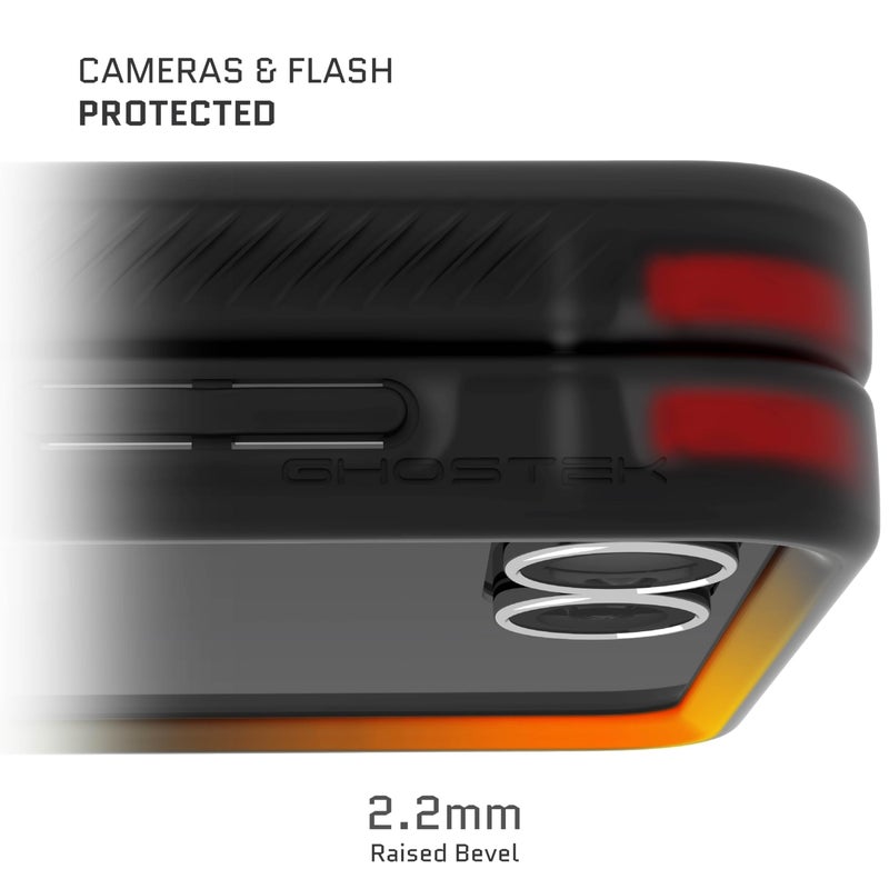 جوستك Ghostek Covert Clear Galaxy Flip 7 Case with Built-in Kickstand, MagSafe and Full Hinge Protection Designed for 2025 Samsung Galaxy Z Flip7 (6.9) (Smoke) - Image 3