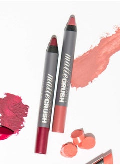 Vasanti Cosmetics Cosmetics Matte Crush Lipstick Pencil (Va Va Voom - Dark Brown) - Long lasting, Water resisitant & Smudge proof - High Pigmented, Soft Matte Lip Liner Makeup  - Image 2
