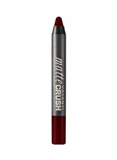 Vasanti Cosmetics Cosmetics Matte Crush Lipstick Pencil (Va Va Voom - Dark Brown) - Long lasting, Water resisitant & Smudge proof - High Pigmented, Soft Matte Lip Liner Makeup  - Image 1