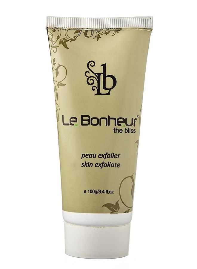 Le Bonheur.. Le Bonheur Peau Exfolier Skin Exfoliate ; Detan Glow Face Pack & Scrub 2 In 1 ; Men & Women ;100 Gram - Image 1