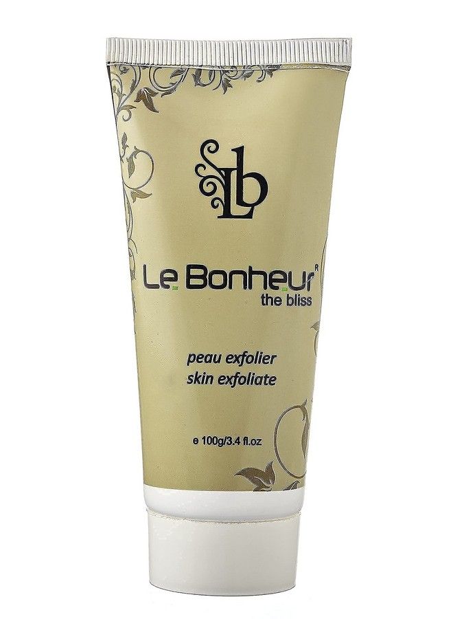 Le Bonheur.. Le Bonheur Peau Exfolier Skin Exfoliate ; Detan Glow Face Pack & Scrub 2 In 1 ; Men & Women ;100 Gram - Image 5