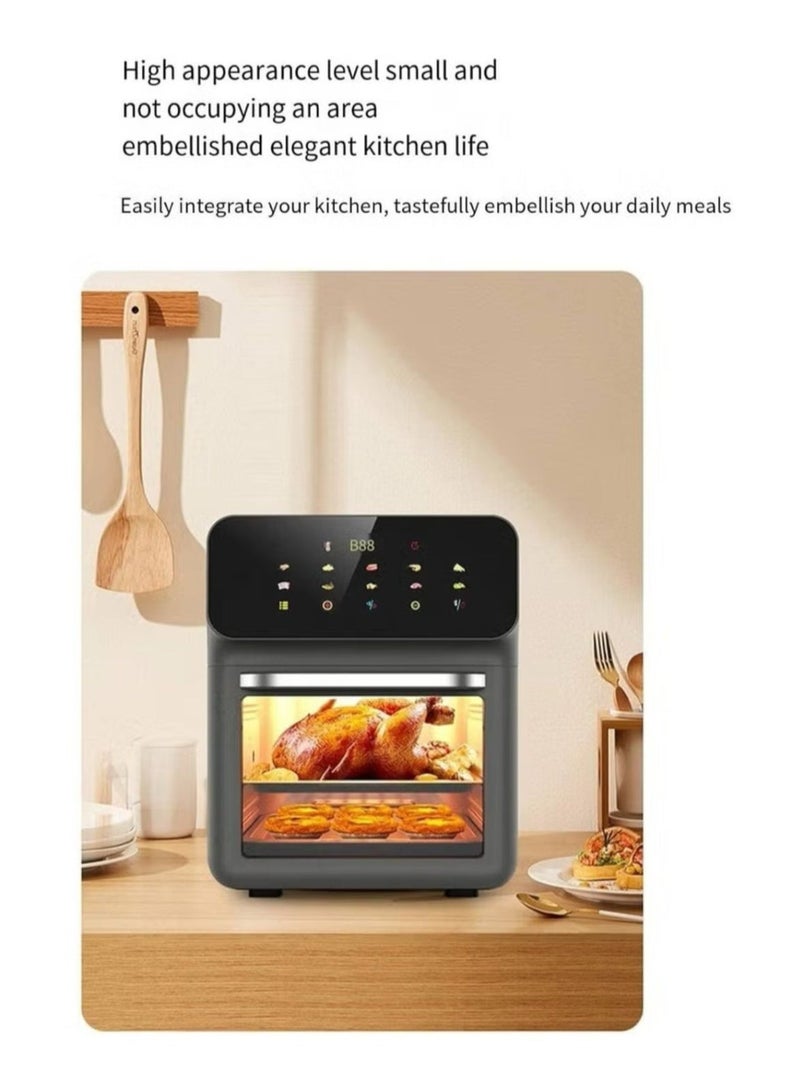 Denx 12L 1350W Multi-Purpose Electric Air Fryer - Image 1