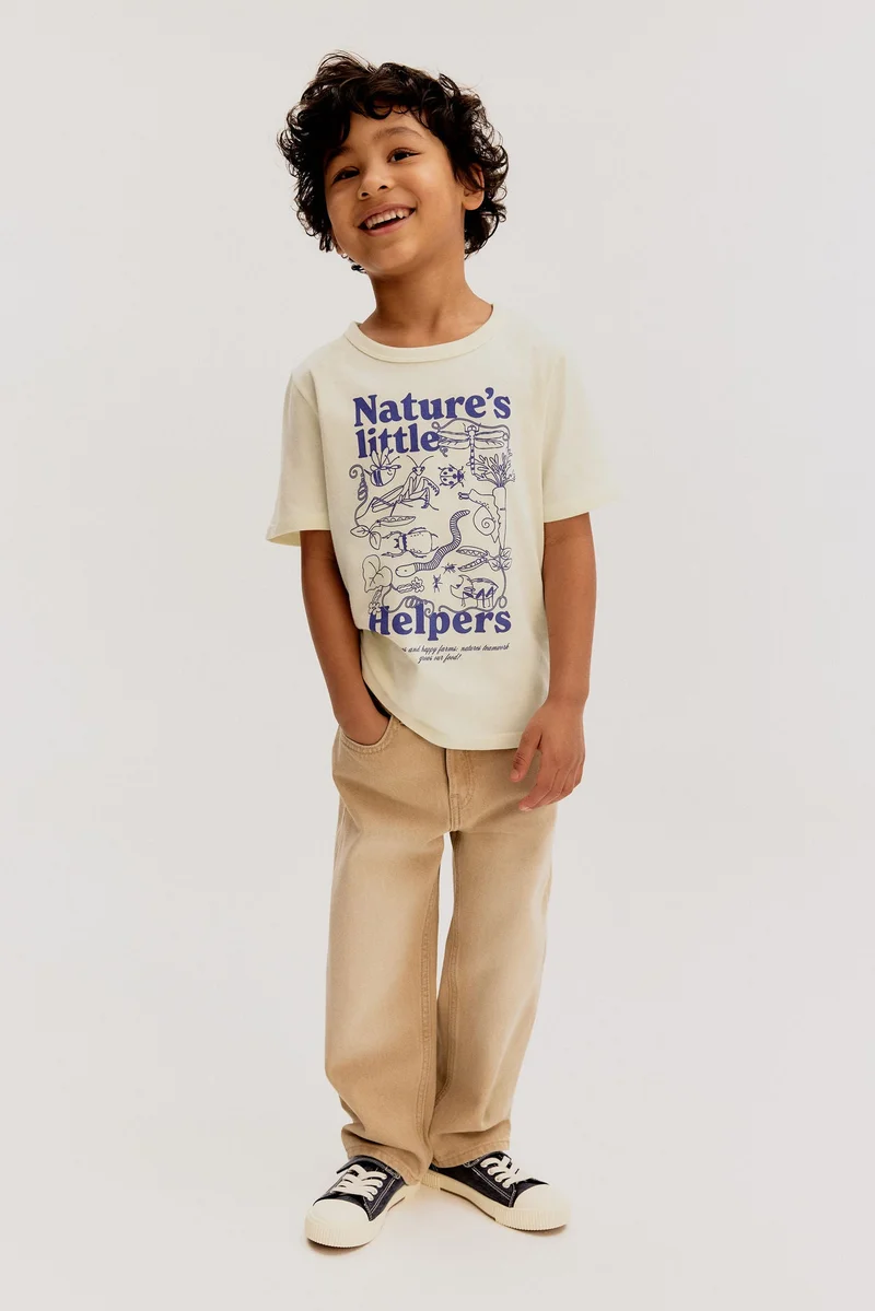 H&M Printed cotton T-shirt