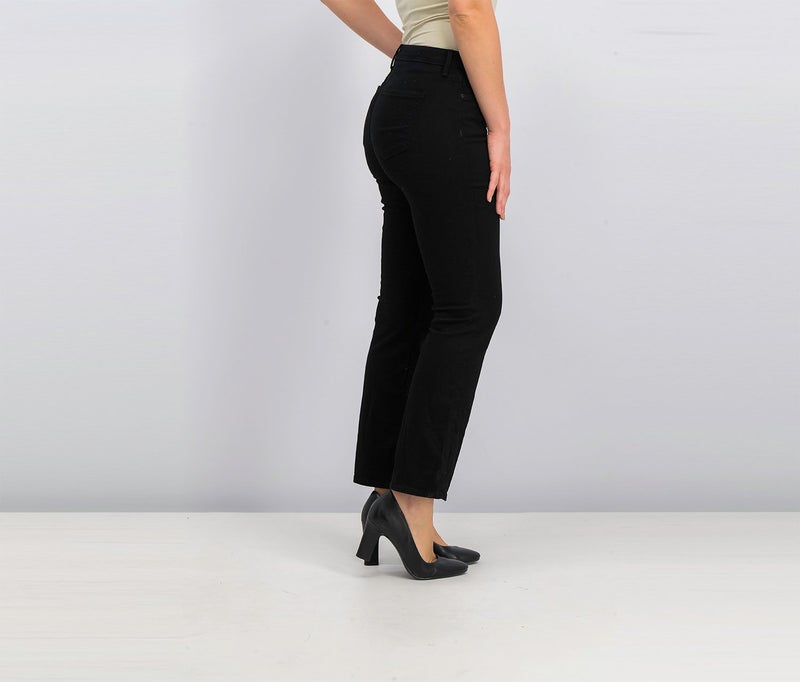 NYDJ Women Petite Barbara Bootcut Jeans, Black - Image 2