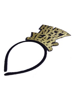 ThePartyPopper Pack of 3 New Year Glitter Gold Headband Christmas Headwear New Year Party Photo Props  - Image 4