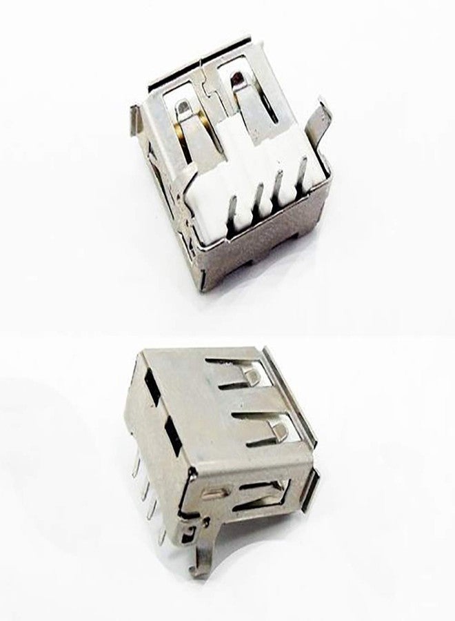 Hanumex® Right Angled Solder A Type USB 2.0 Female 4-Pin PCB Socket Connector Soldering Jack (Pack of 20) - Image 4