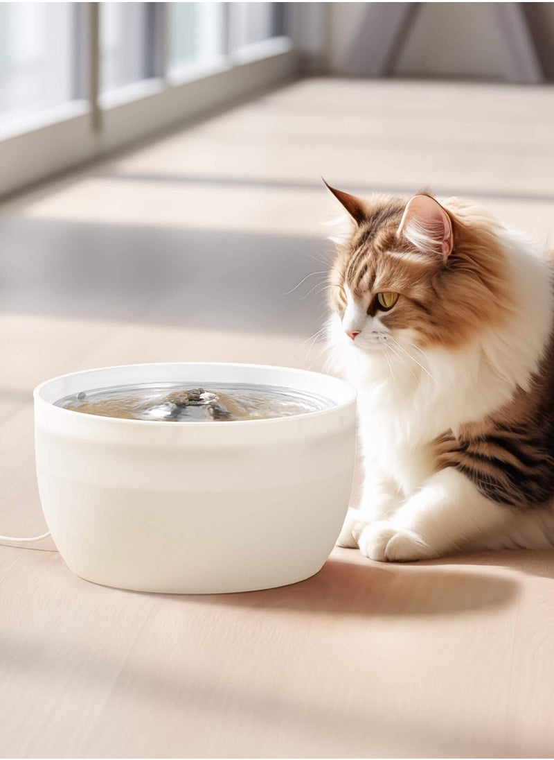 Kidle 3L Automatic Stainless Steel Cat Water Fountain Pet Water Dispenser Automatic Circulating Cat Water Feeder  - Image 2