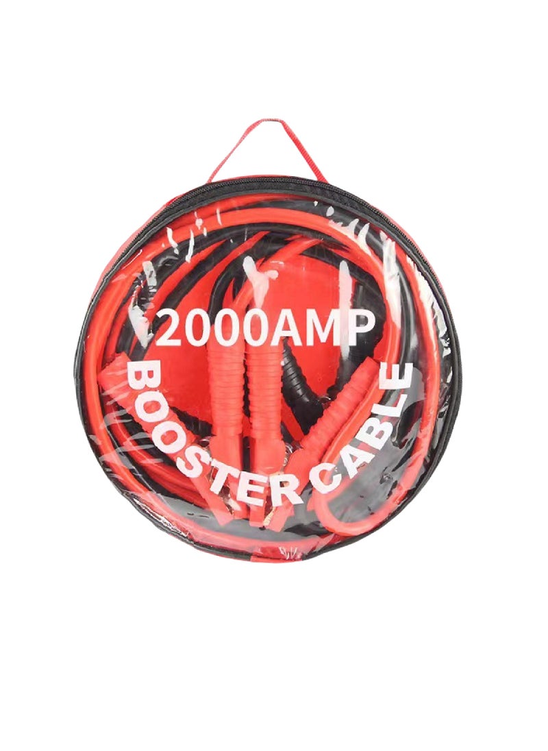 Generic Car Jumper Cables 2000AMP |Heavy Duty Booster Jumper Cables Car| Cables Emergency Start Line for Car Van Truck with Carry Bag（4M）  - Image 1