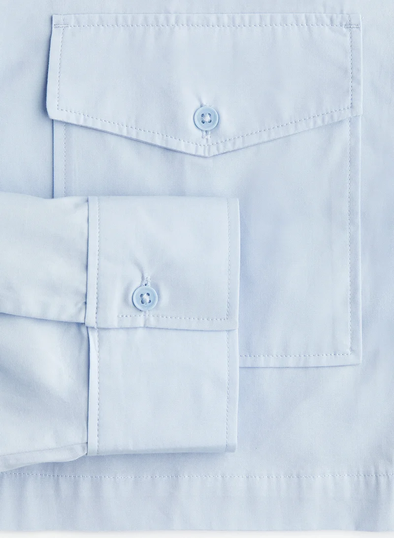 اتش اند ام Cropped Cargo Shirt