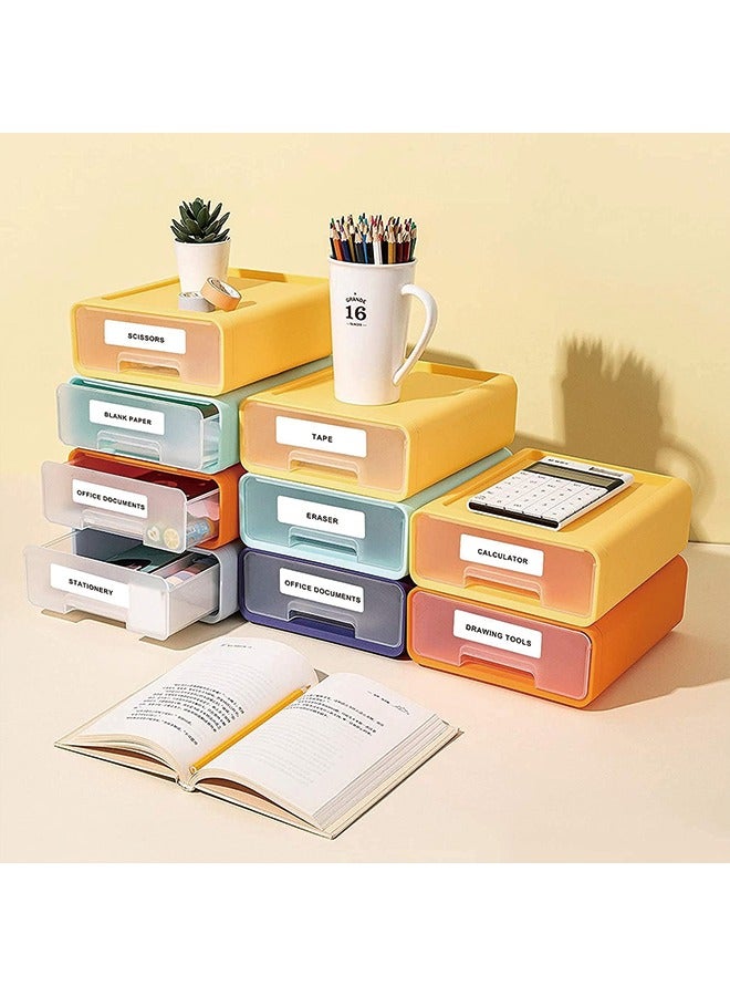 NIIMBOT NIIMBOT Label Maker Tape for D11/D110/D101 Label Maker, 15 x 50 mm (0.59'' x 1.97'')-130 Tapes/Roll, Thermal Label Tape for Home Office Labeling Tape Replacement, 3Rolls-15 x 50 mm White  - Image 4