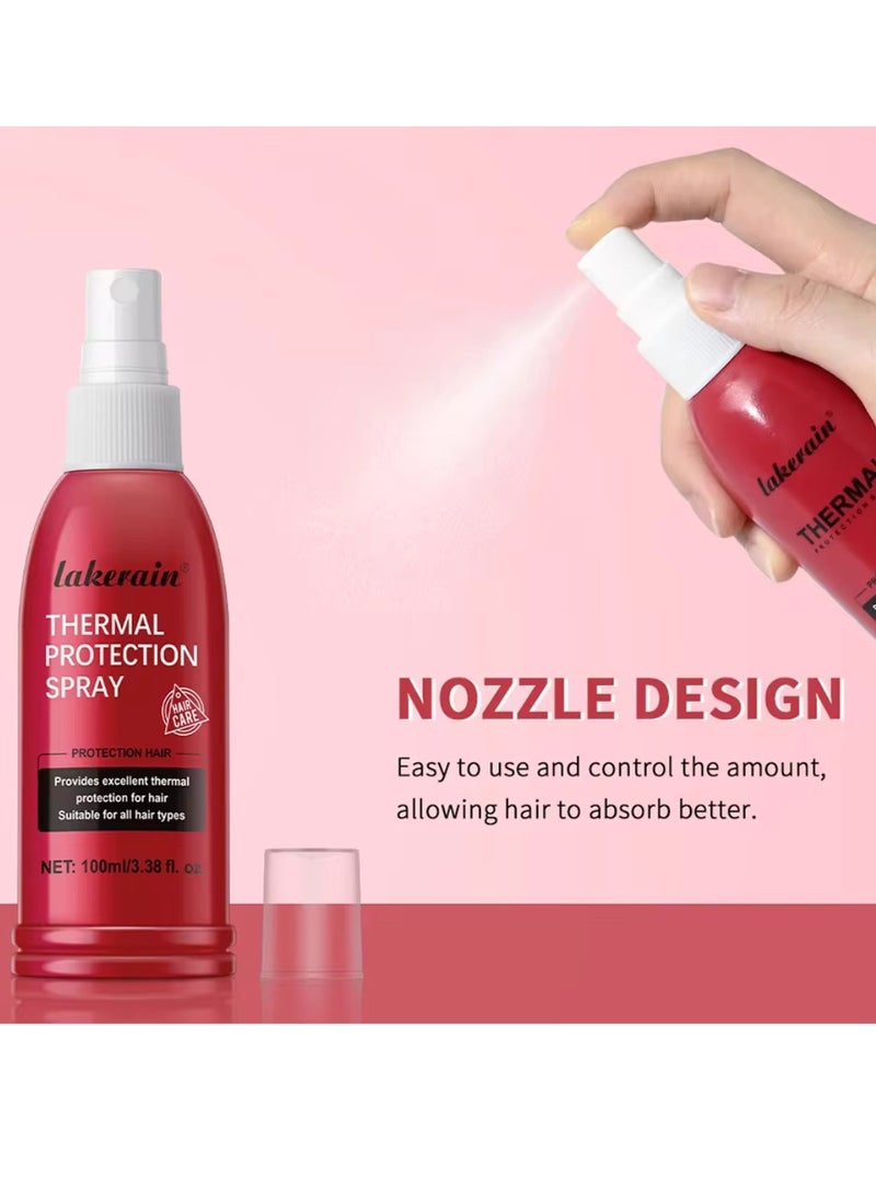 100ml Thermal Protection Spray for Hair Leave in Essential Oil Heat Protection Spray Reduce Frizz Hydrate Smooth Hair Natural Heat Protection for Curling Perming Blow Dry Straightening Heat Protection Hair Spray - pzsku/ZAA70DB7FA2070C250766Z/45/_/1724066856/aeac981f-916d-4fa4-8803-c36fa944341c