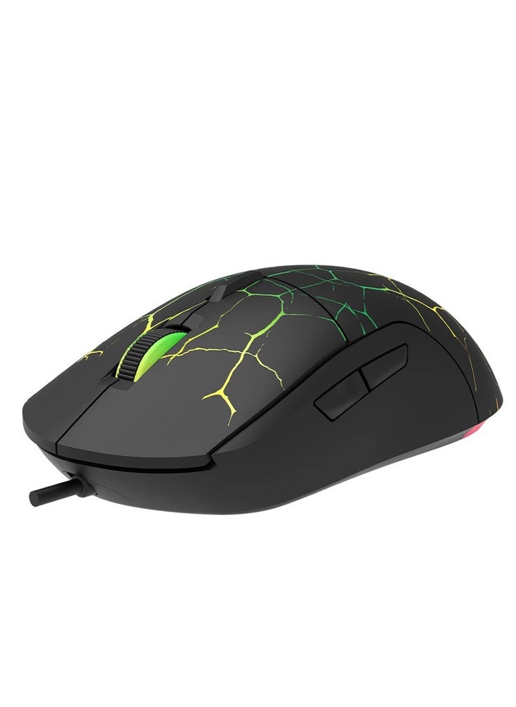 Meetion - Meetion New Design Wired Gaming Mouse M930 Variable light Resolution 3200dpi Gaming chip with memory - Image 1