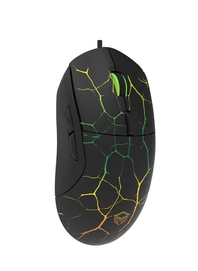 Meetion - Meetion New Design Wired Gaming Mouse M930 Variable light Resolution 3200dpi Gaming chip with memory - Image 1