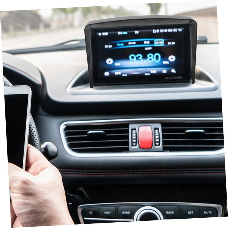 Car Navigation Sunshade Cover Portable Sun Protection Scratch Resistant 1 Piece - Image 3