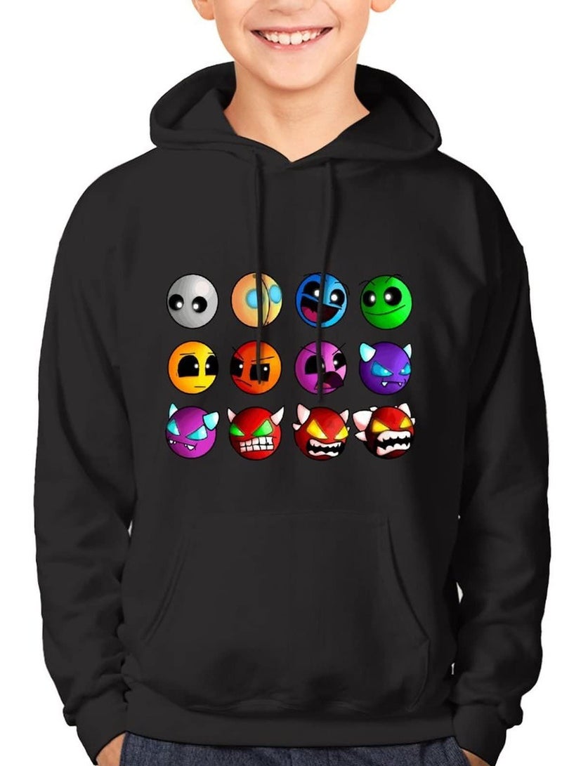 Geometry Dash Hoodie Men Women Couples Sweatshirts Pullover Shirt Hooded Sweater  - Image 1