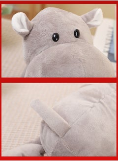 Y&D Hippo Plush Toy Childrens Cloth Doll  - Image 2