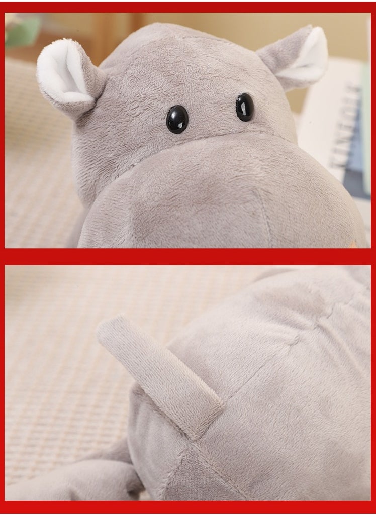 Y&D Hippo Plush Toy Childrens Cloth Doll  - Image 2