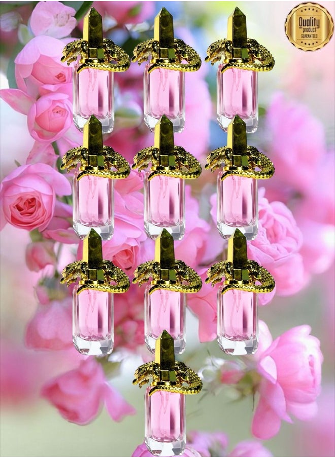 Pink gold 10 Pieces Classic Christian Pink Gold EDP 25ML  - Image 1