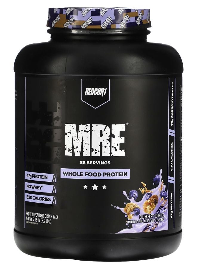 REDCON1 MRE Whole Food Protein Blueberry Cobbler 7.16 lb (3250 g)