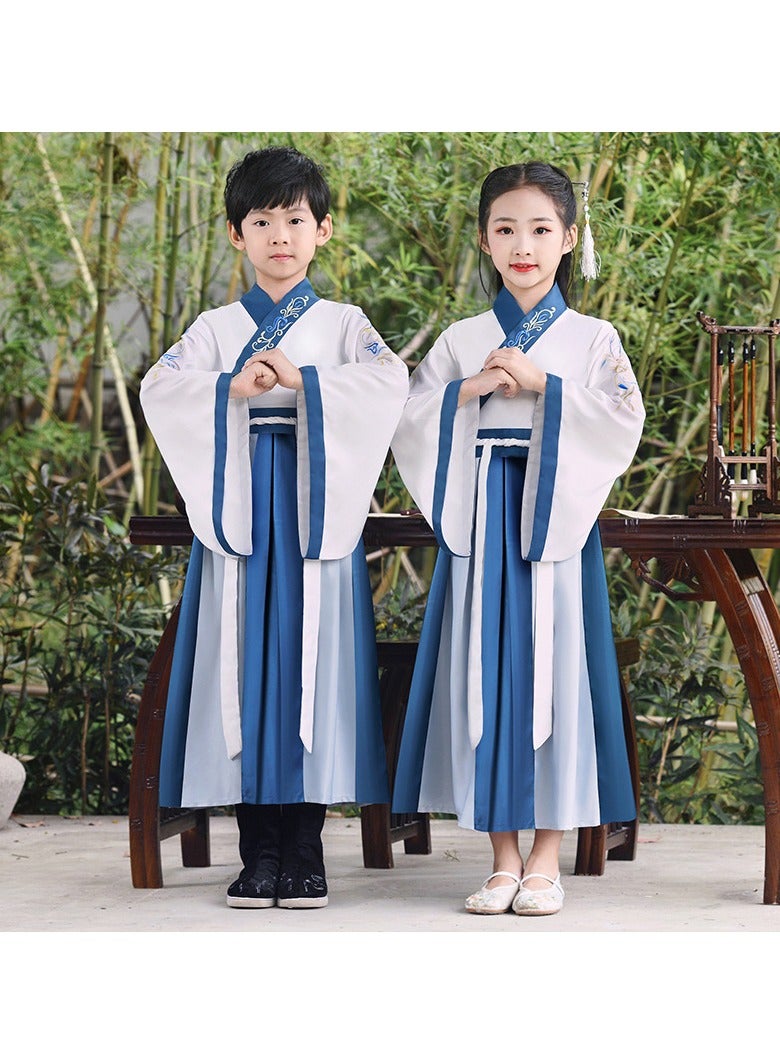 general Traditional Girl's Ancient Hanfu Costume - Elegant Princess Performance Dress for Stage, Cosplay & Cultural Events - Image 1