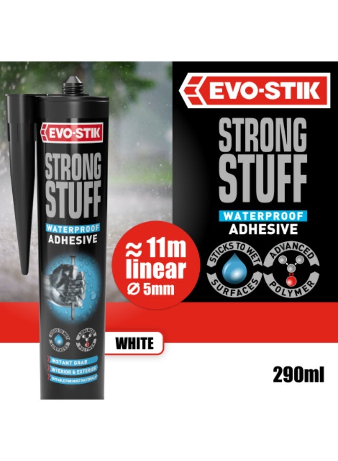 EVO-STIK Strong Stuff Waterproof Adhesive Superior Strength Instant Grab Interior & Exterior 290 ML - Image 3