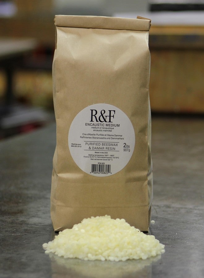 R&F Handmade Paints 2-Pound Encaustic Bagged Pellets, Medium (825) - Image 2