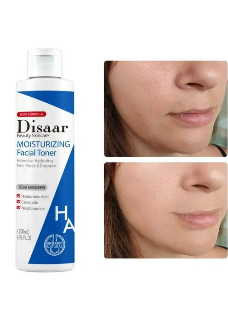 Disaar whitening hyaluronic acid facial toner skin care moisturizing face toner for all skin types 200 ml  - Image 4